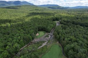 Sugarloaf 14th Green Aerial
